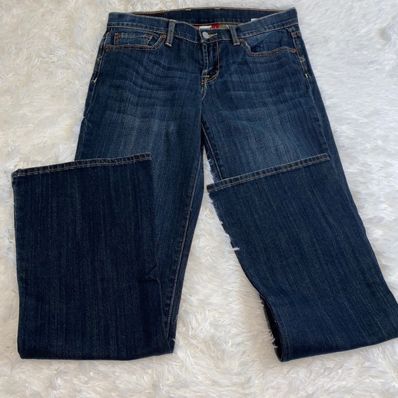 Lucky Brand Denim - Lucky Brand Flared Dark Wash Jeans In Great Condition
